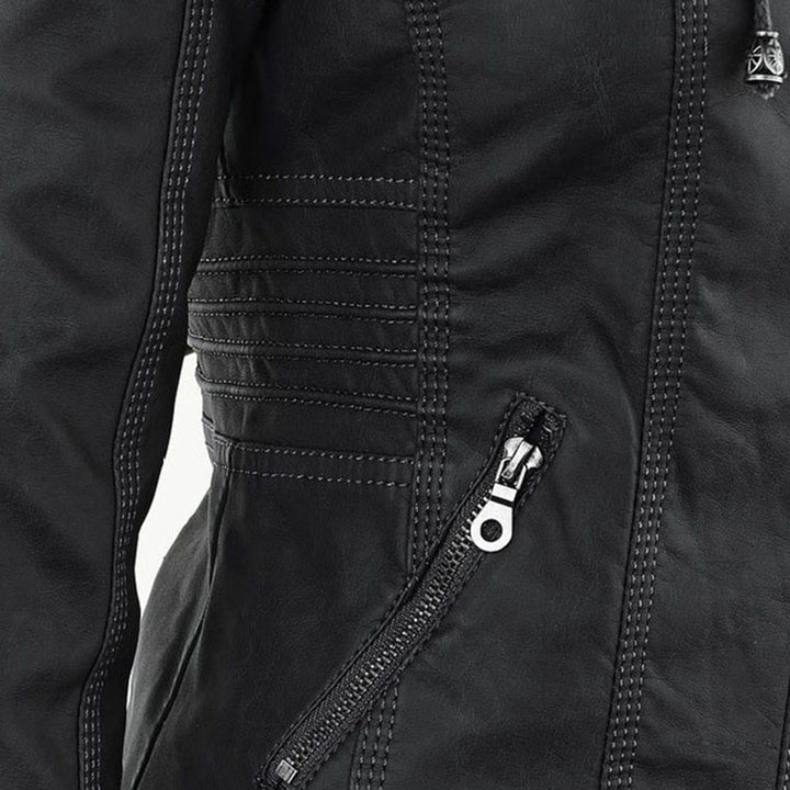 Monica | Robust and Elegant Leather Jacket