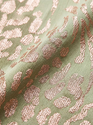 Selena – Golden Grace Midi Dress