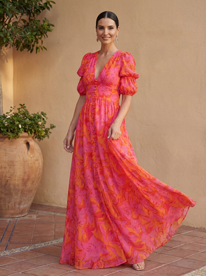 Olvera | Women's Elegant Summer Maxi Dress