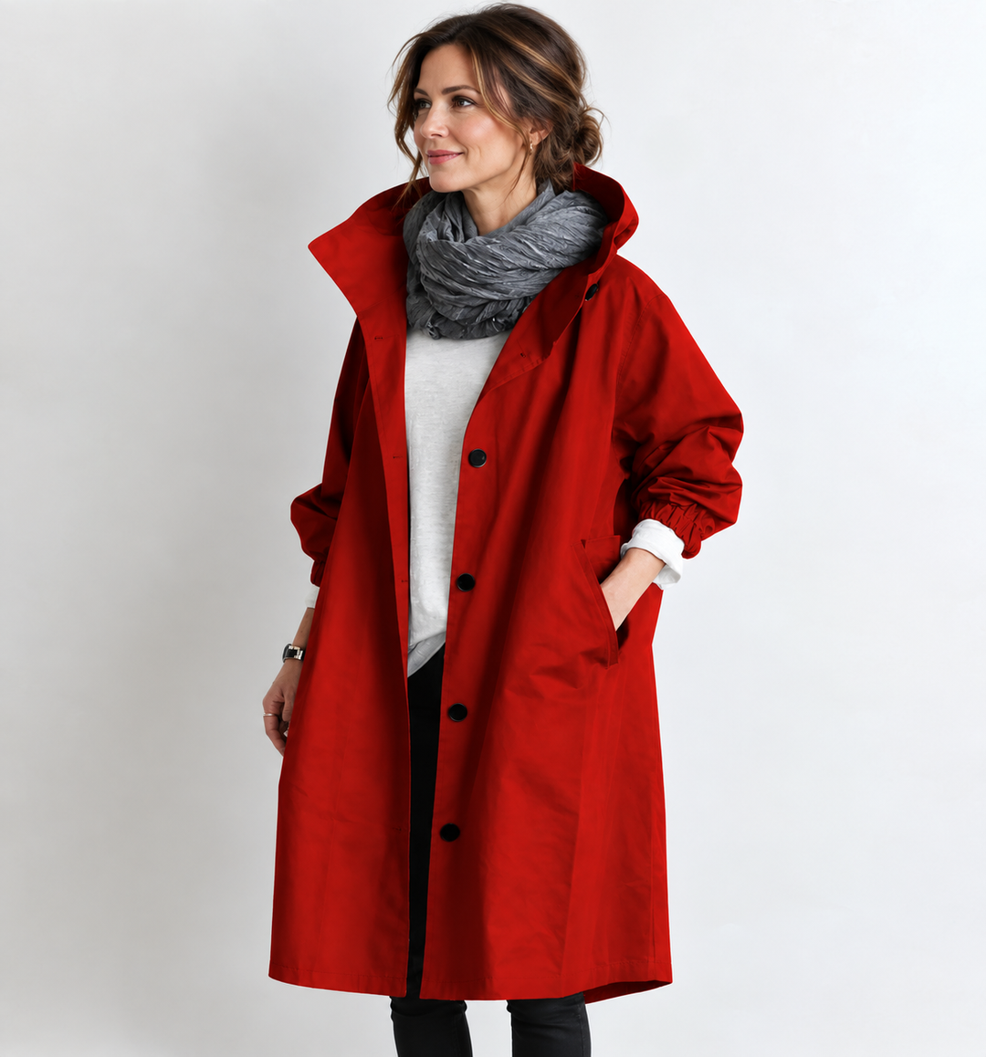 Marina | Hooded Longline Coat