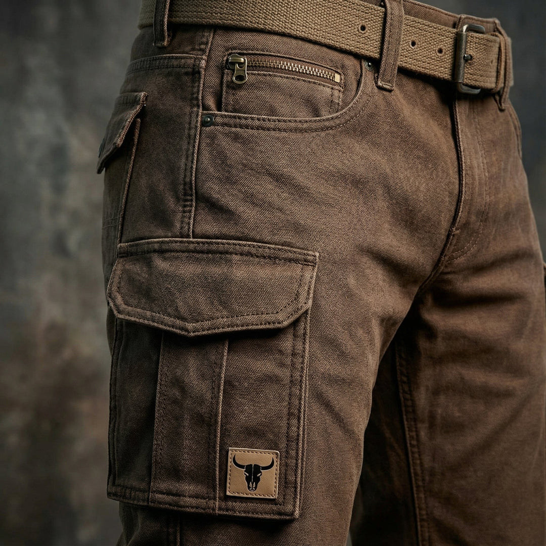 David | Heavy-Duty Canvas Utility Trousers