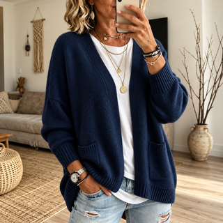 Juliet | Relaxed Open-Front Cardigan