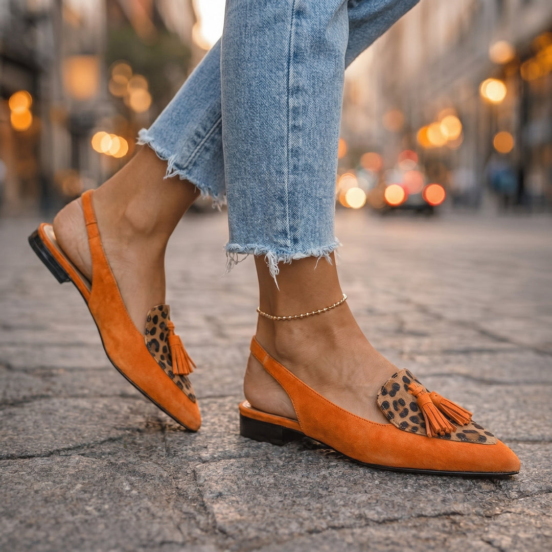 Élodie | Elegant Sandals with Tassels