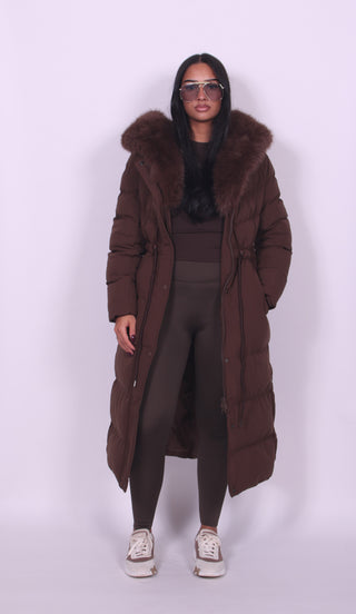 Aurelia™ Longline Fur Coat