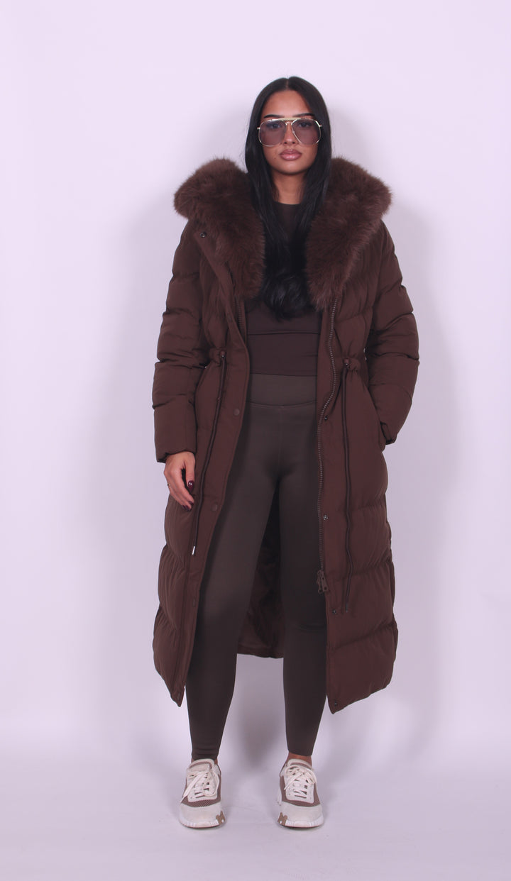 Aurelia™ Longline Fur Coat