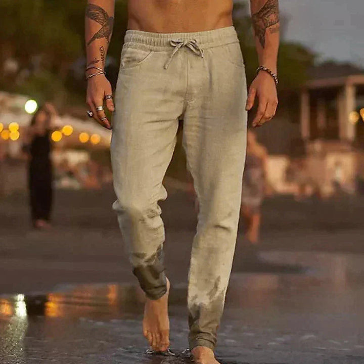 Leo | Linen Beach Pants