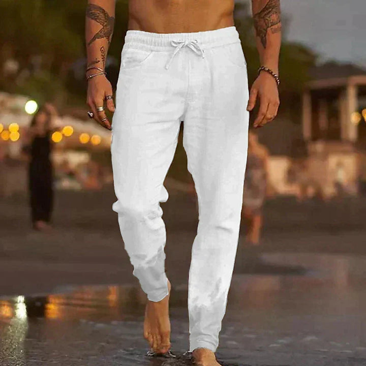 Leo | Linen Beach Pants