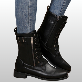 CARMINE | COMFORTABLE SIDE-ZIP BOOTS