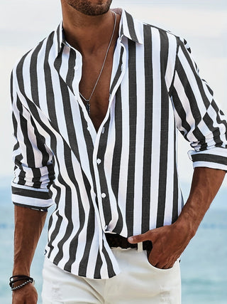 Marcel | Riviera Stripe Shirt