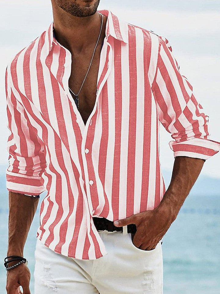 Marcel | Riviera Stripe Shirt