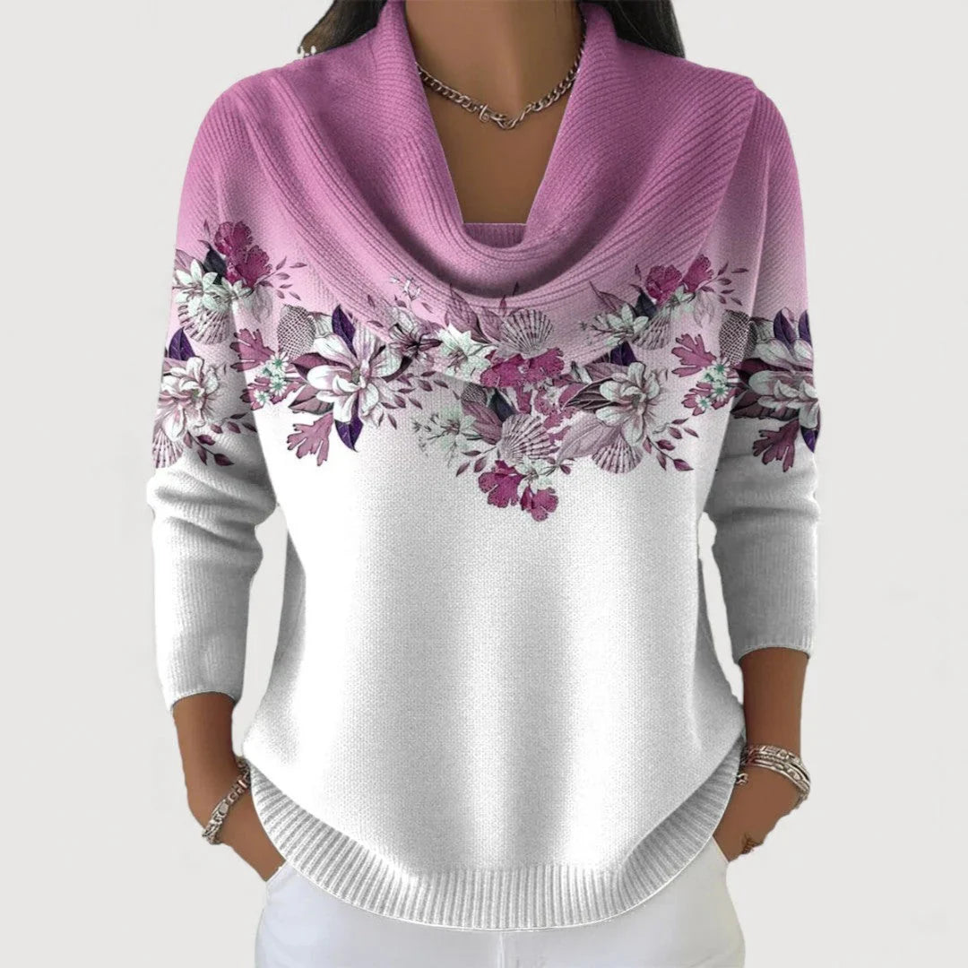 Sophie- Floral Comfort Sweater
