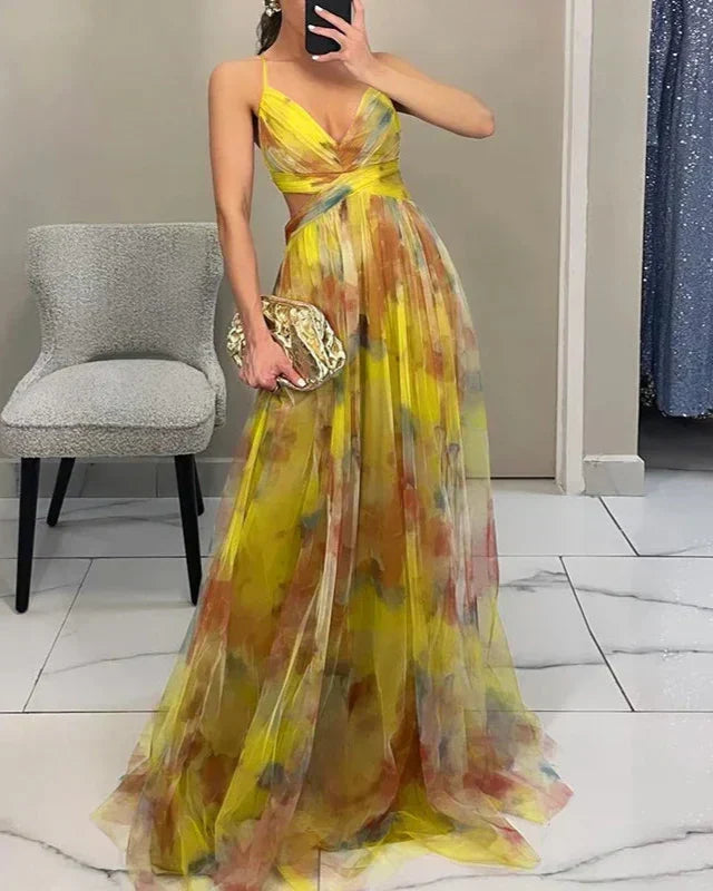 Madeline | Floral Maxi Dress for Effortless Elegance