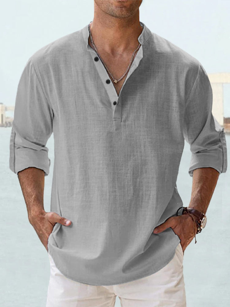 Dean | Breathable Linen Shirt
