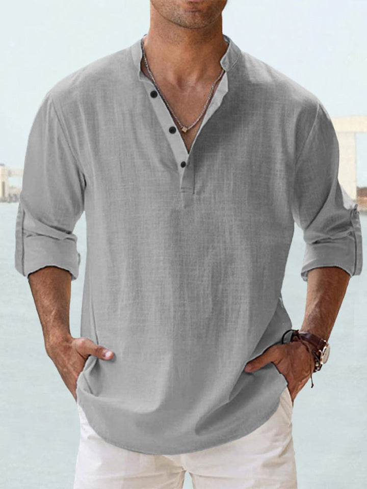 Dean | Breathable Linen Shirt