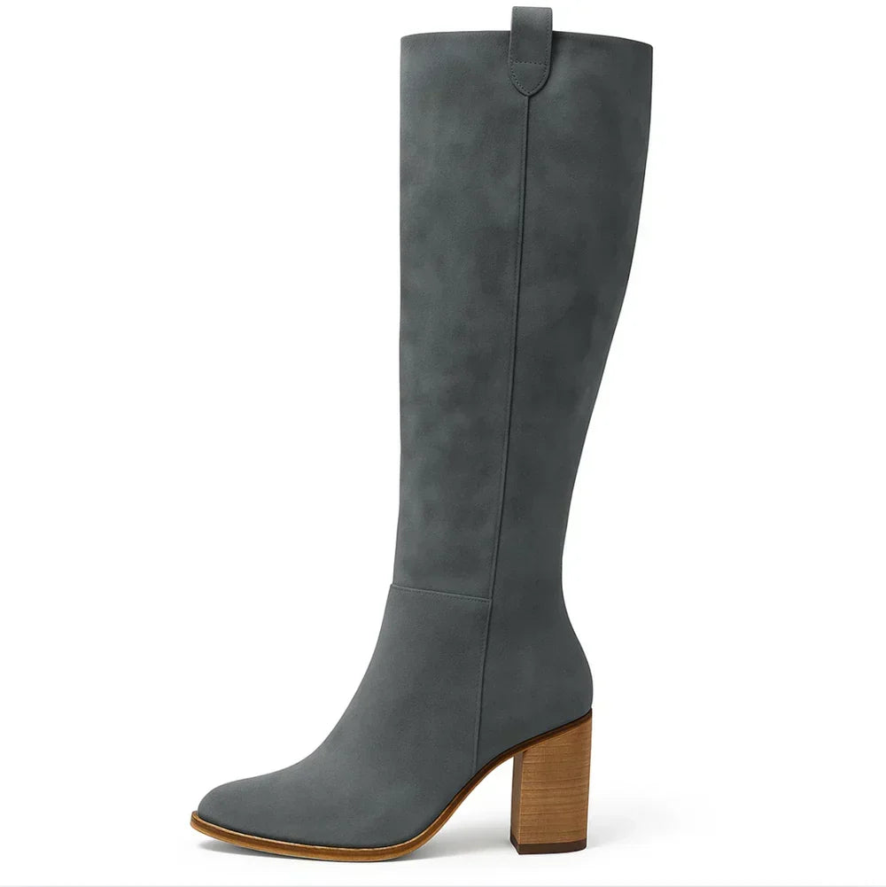 SUEVIRA™ | BLOCK HEEL BOOTS