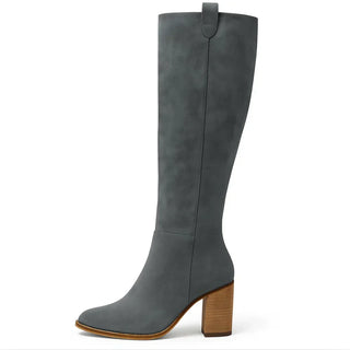 SUEVIRA™ | BLOCK HEEL BOOTS