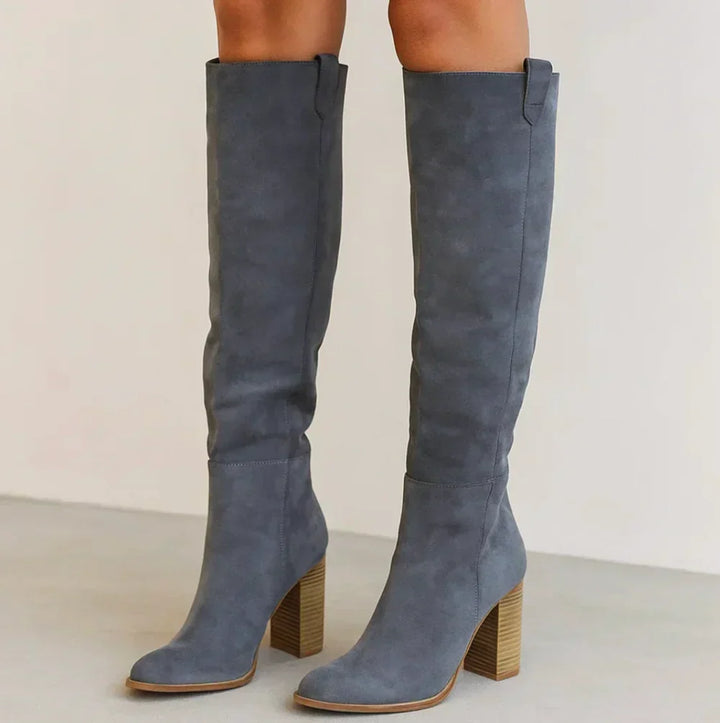 SUEVIRA™ | BLOCK HEEL BOOTS