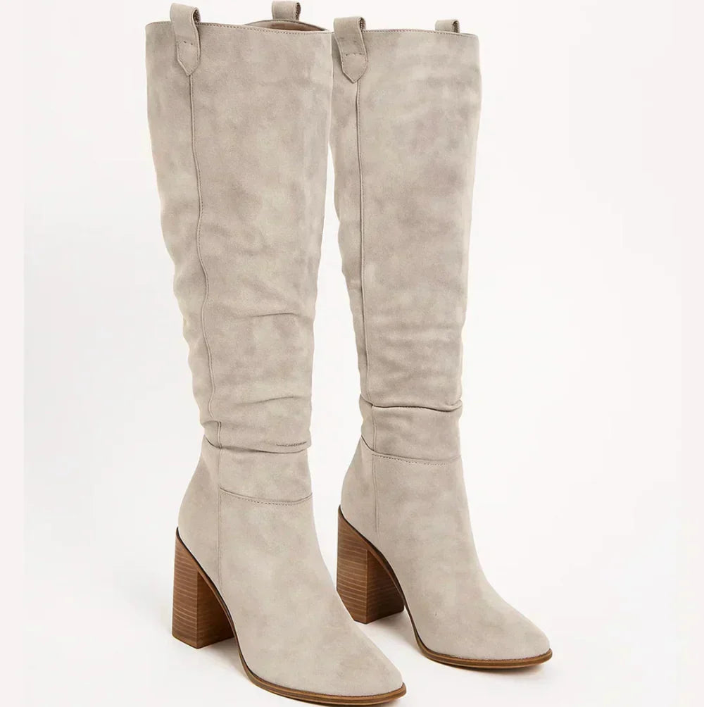 SUEVIRA™ | BLOCK HEEL BOOTS