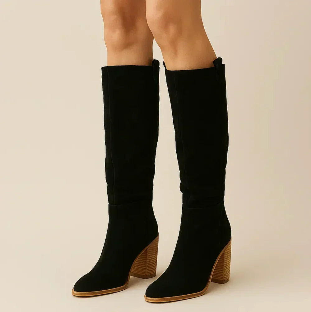 SUEVIRA™ | BLOCK HEEL BOOTS