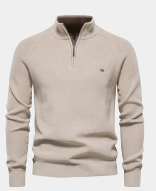 Mitchel - Arlo Clean Zip Sweater