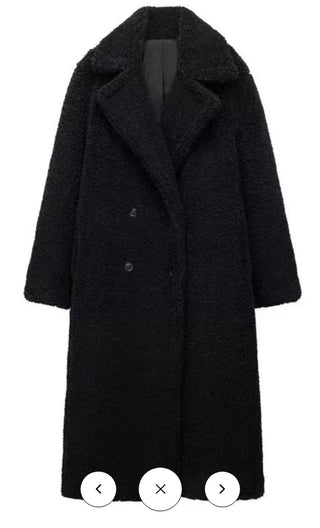 Jolie - Soft Luxe Teddy Overcoat