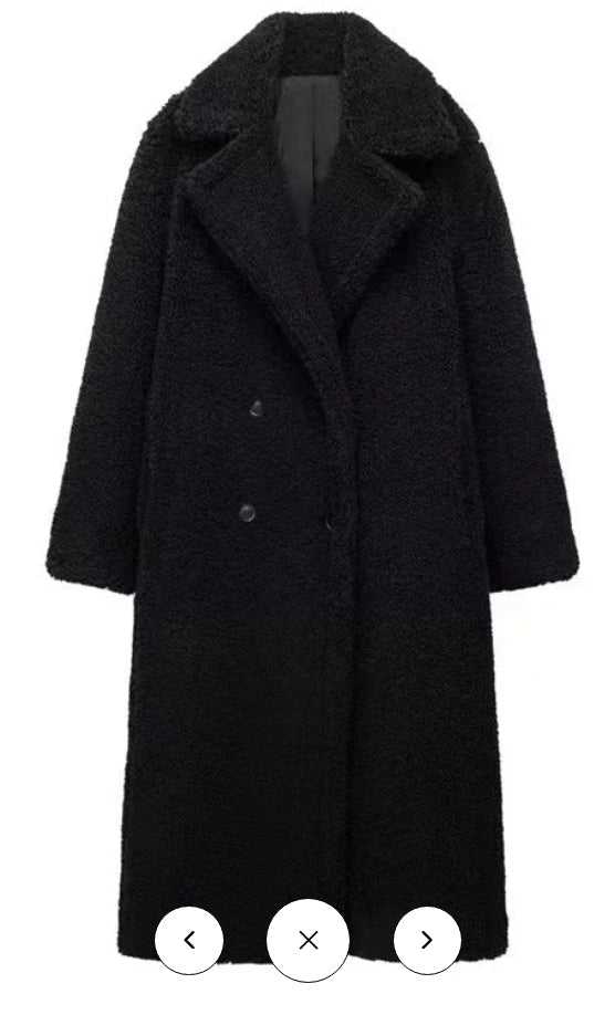 Jolie - Soft Luxe Teddy Overcoat