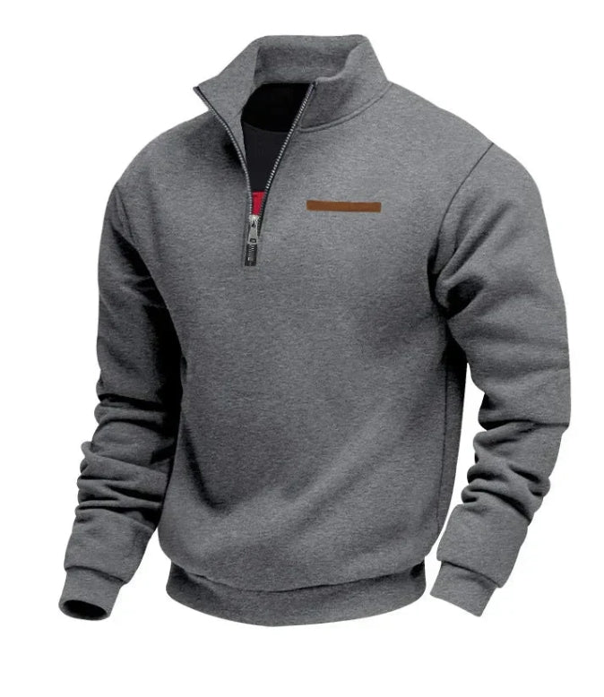 Timor | Clean Line Half-Zip Sweater