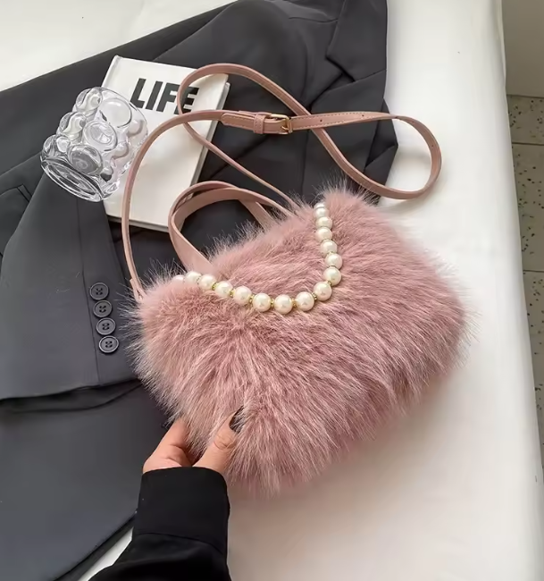 Tiffany | Women Faux Fur Crossbody Bag
