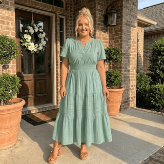 Sarah Casual Maxi Dress