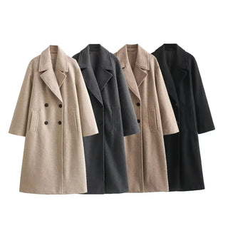 LYNA - WARM WINTER COAT WITH ELEGANT DESIGN