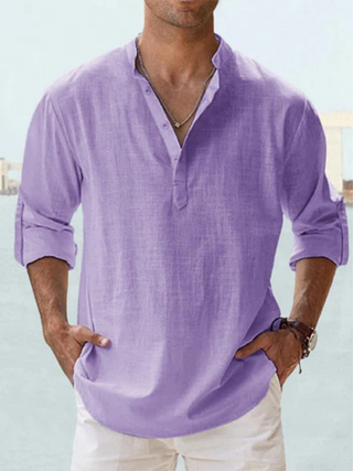 Dean | Breathable Linen Shirt