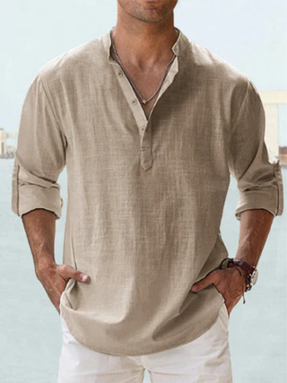 Dean | Breathable Linen Shirt