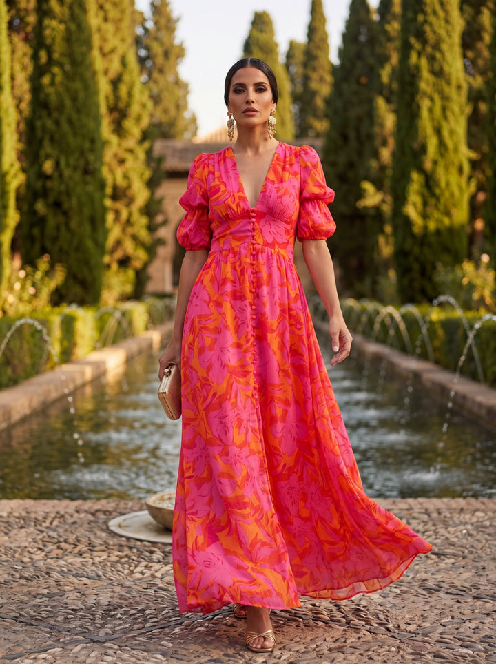 Olvera | Women's Elegant Summer Maxi Dress