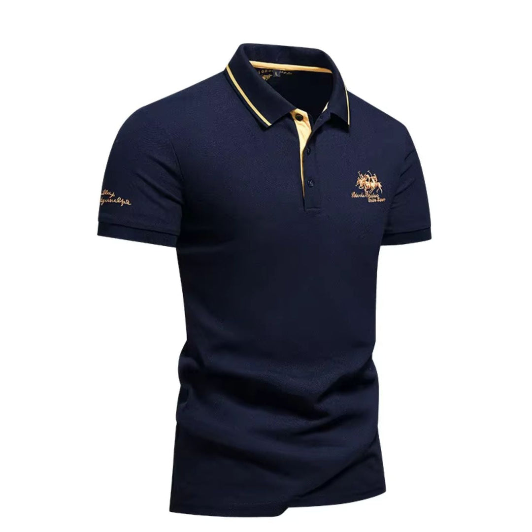 Ethan™ | Comfortable Men's Polo – Timeless Style with Everyday Comfort