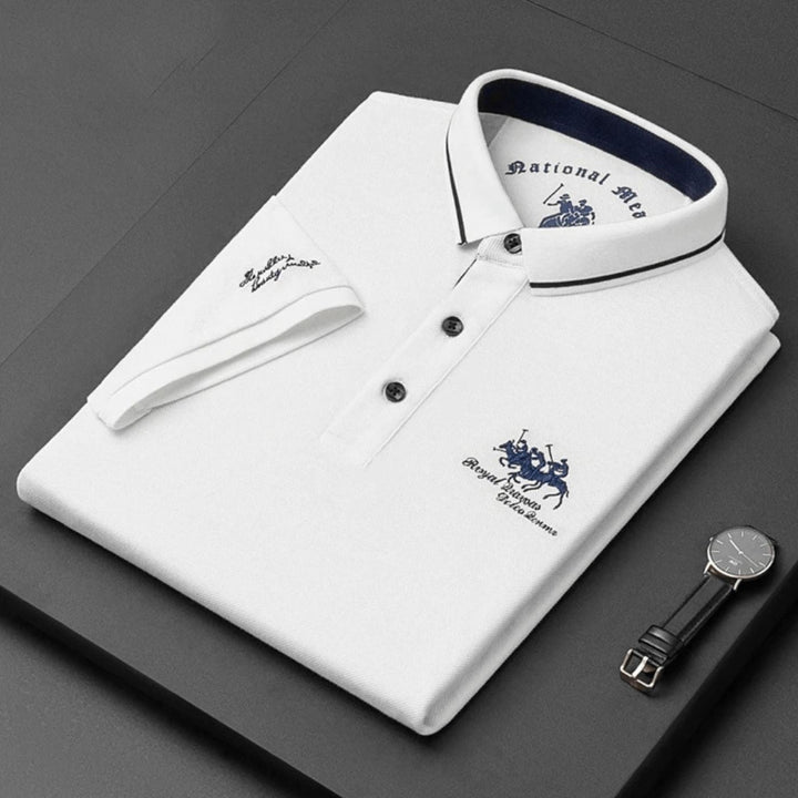 Ethan™ | Comfortable Men's Polo – Timeless Style with Everyday Comfort