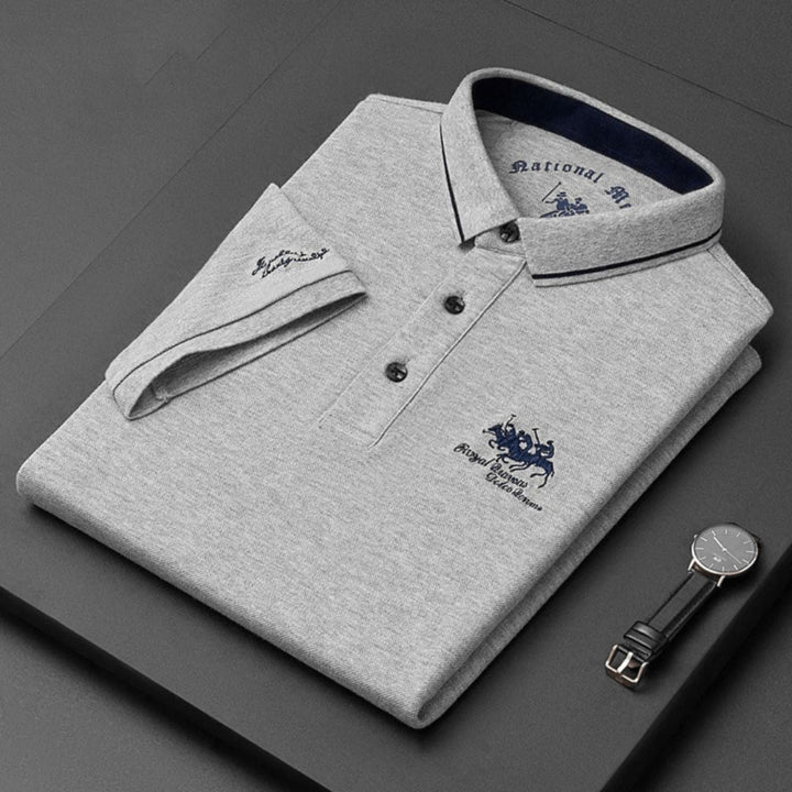 Ethan™ | Comfortable Men's Polo – Timeless Style with Everyday Comfort