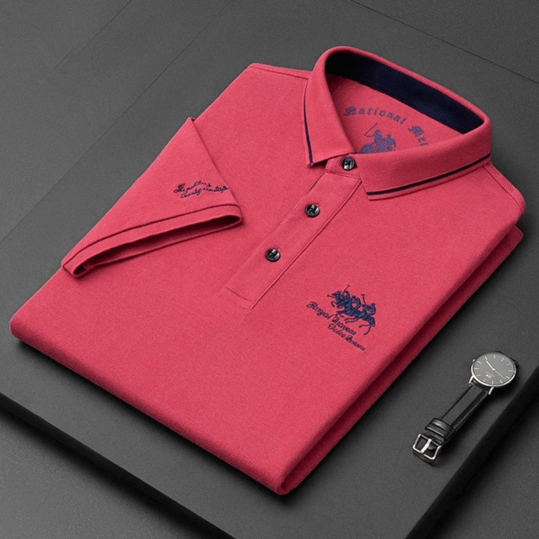Ethan™ | Comfortable Men's Polo – Timeless Style with Everyday Comfort