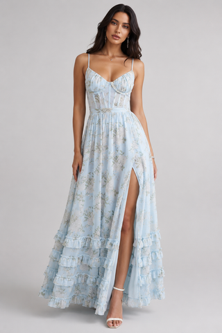 Claire | Luxury Flowing Summer Maxi Dress