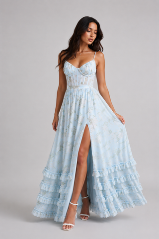 Claire | Luxury Flowing Summer Maxi Dress