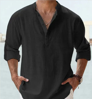Marron™ | Coastal Air Henley Shirt