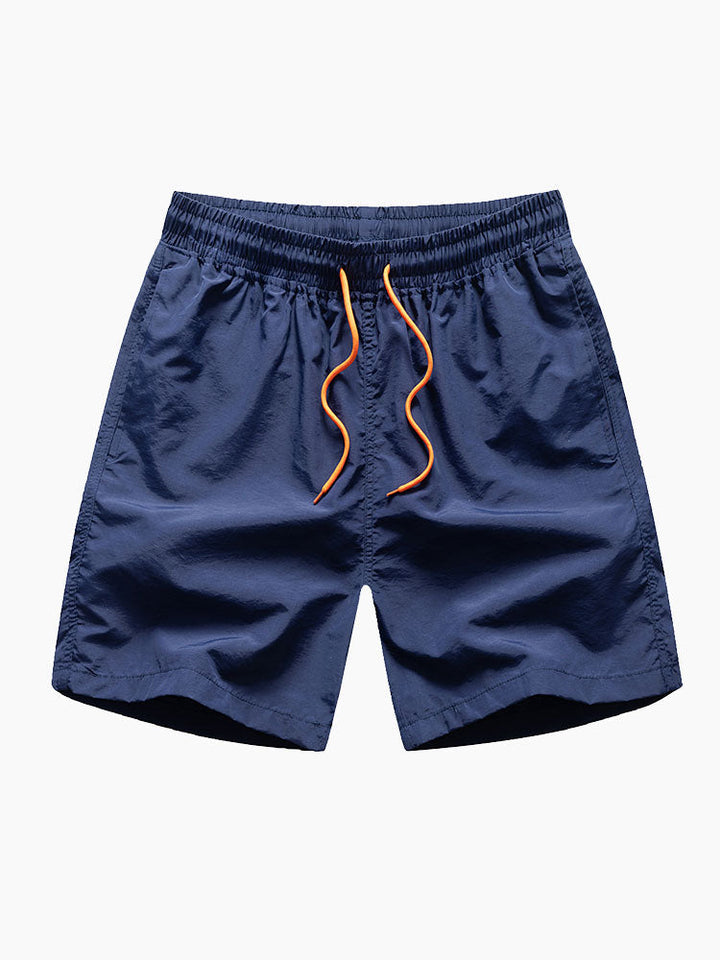 Keanu | Geometric Print Shirt & Swim Shorts
