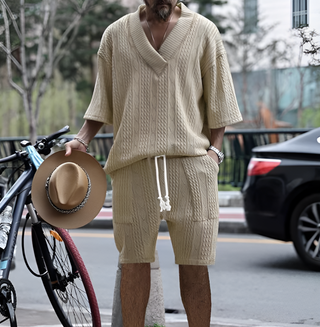 Comfy Boho Duo - Casual Oversized 2-Piece Set