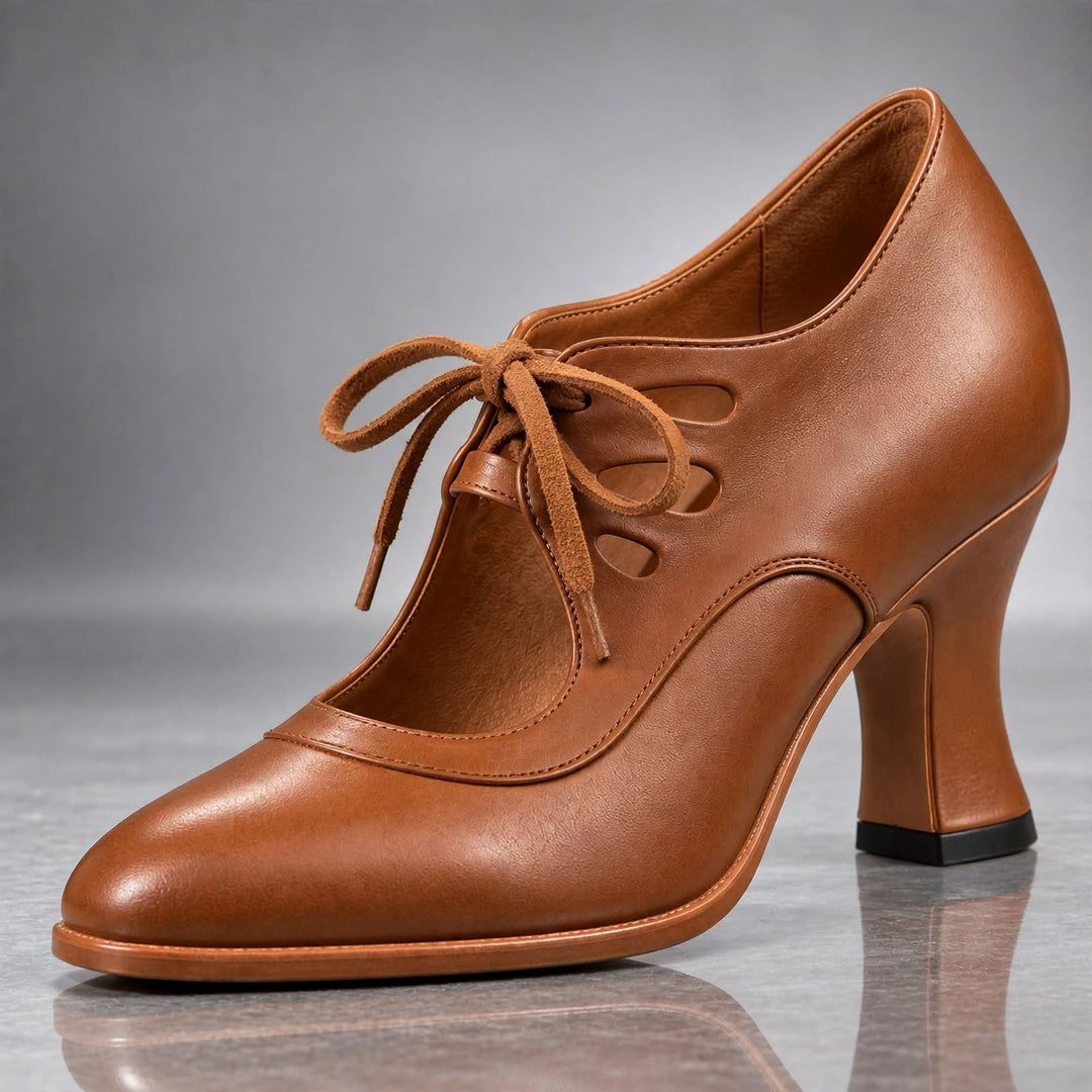 Audrey | Lace-Up Heels