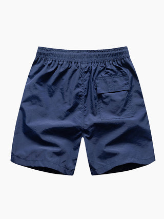 Keanu | Geometric Print Shirt & Swim Shorts