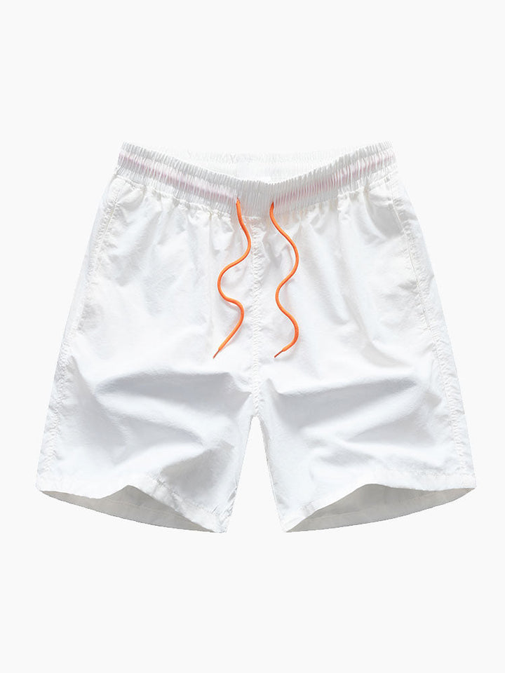 Keanu | Geometric Print Shirt & Swim Shorts