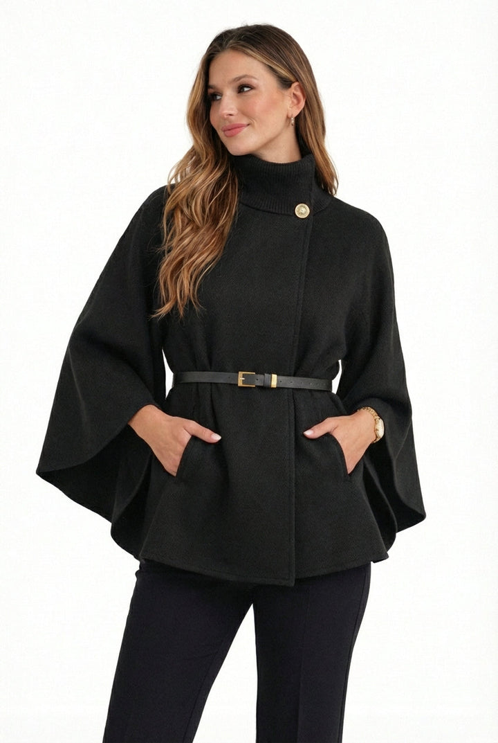 Jennefer - Silent Luxury Cape Jacket