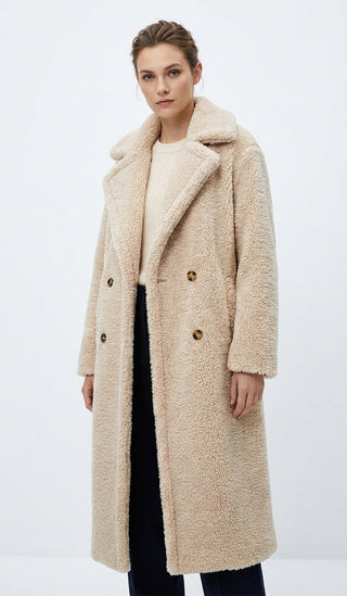 Jolie - Soft Luxe Teddy Overcoat