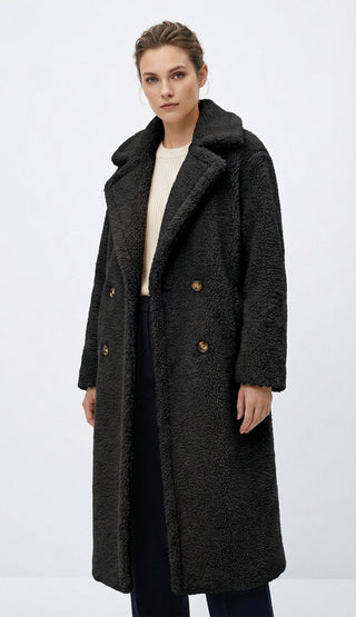 Jolie - Soft Luxe Teddy Overcoat