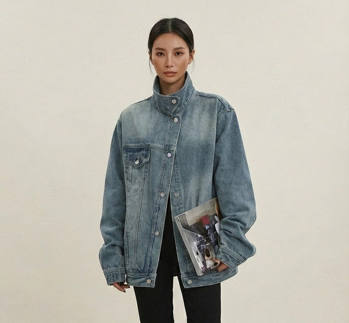 Lea - Nova Iconic Statement Denim Jacket