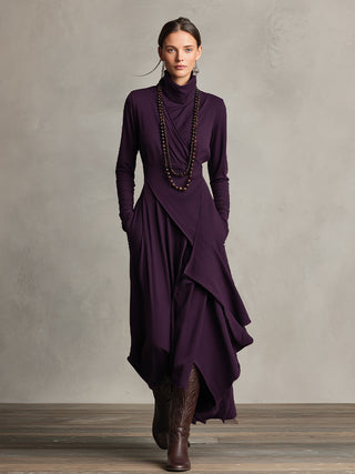 Lunori™ | Natalia Knit Maxi Dress